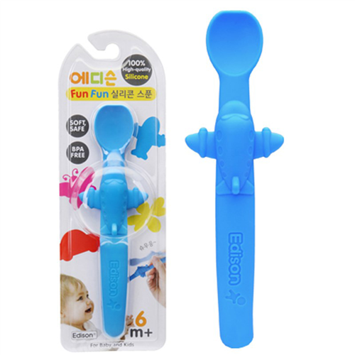 Bán Thìa ăn dặm silicone Edison EC304083MBX hình máy bay