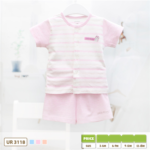 Bán Bộ quần áo cộc tay cúc giữa Uala Rogo UR3118
