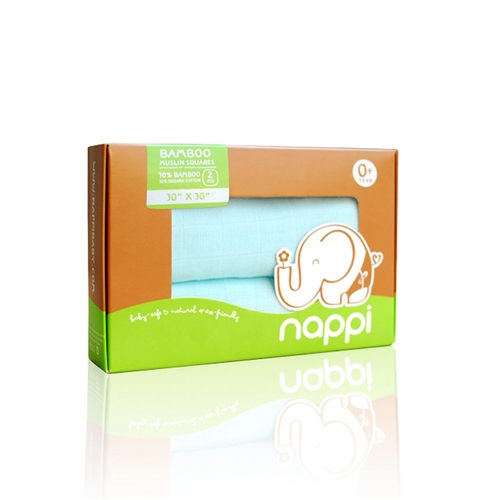 Bán Khăn tắm sợi tre Nappi 77*77cm (2c/hộp)