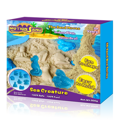 Bán Bộ chơi cát Motion Sand tạo hình các động vật biển MS-16