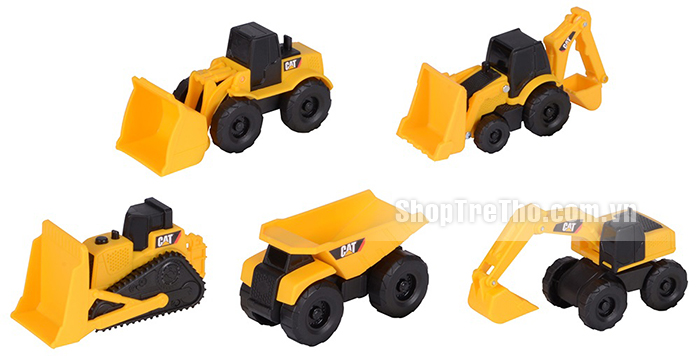 bo do choi 5 chiec xe mo hinh Toy State - CAT34601