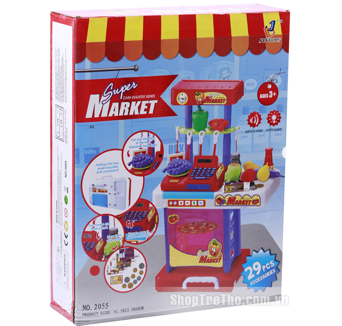Bộ đồ chơi Super Market No.2055