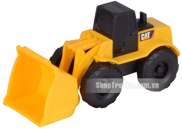 do choi xe mo hinh CAT - Xe xuc 4 banh mini CAT34607W 