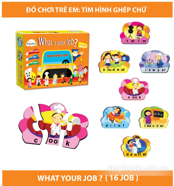 Trò chơi giáo dục What's your Job?