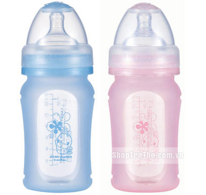 Bình sữa silicon mềm 160ml KUKU 5828 