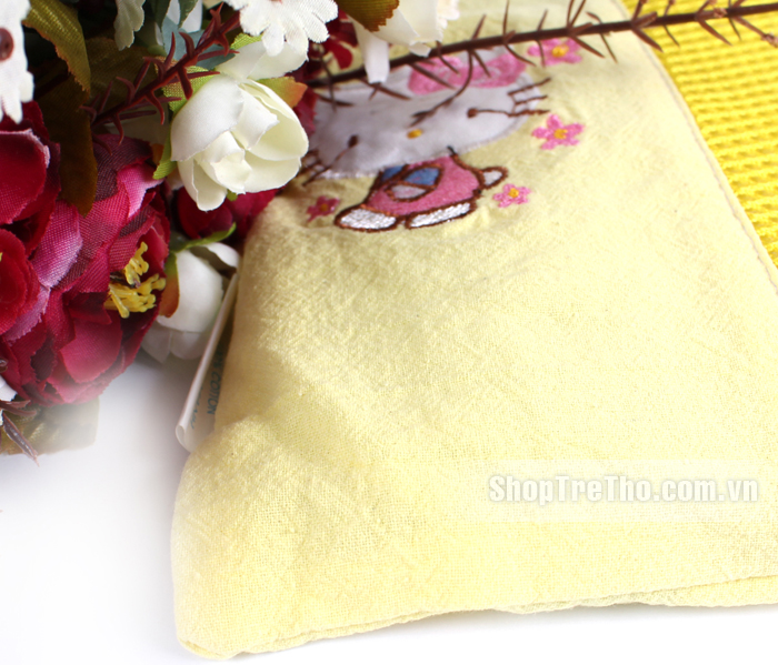 Gối chống ngạt Royal Mickey vỏ đỗ