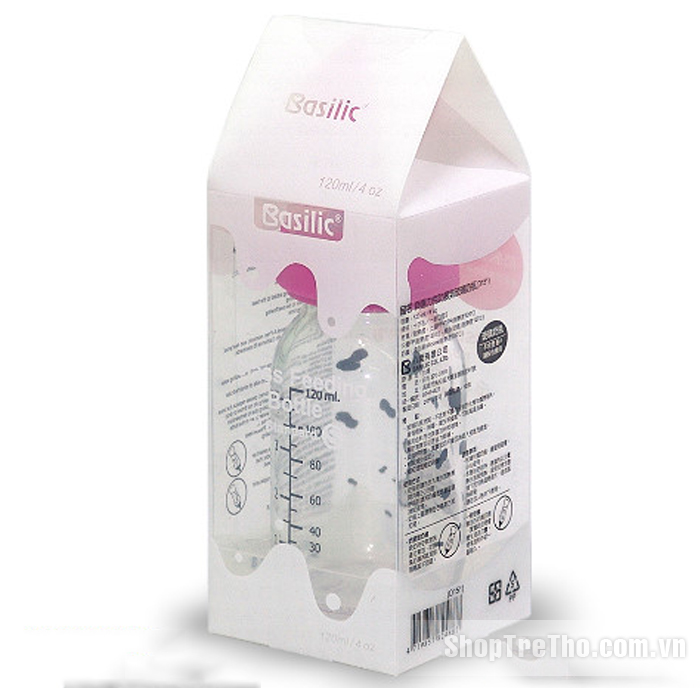 Bình sữa thủy tinh Basilic D151 (120ml)