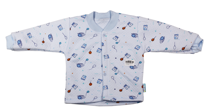 Áo bông xốp cài giữa in hình HT (1-5T)