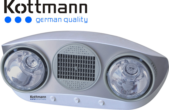 Đèn sưởi Kottmann dòng bạc K2B-HW-S