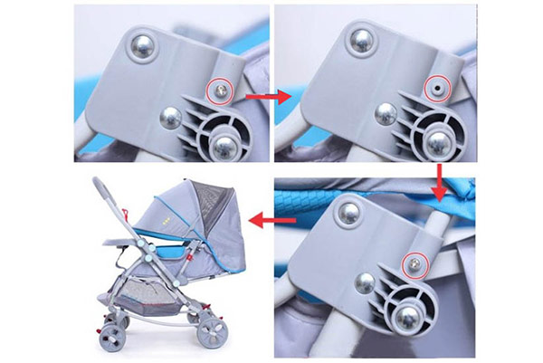 ốc vít của xe đẩy BBH 720N