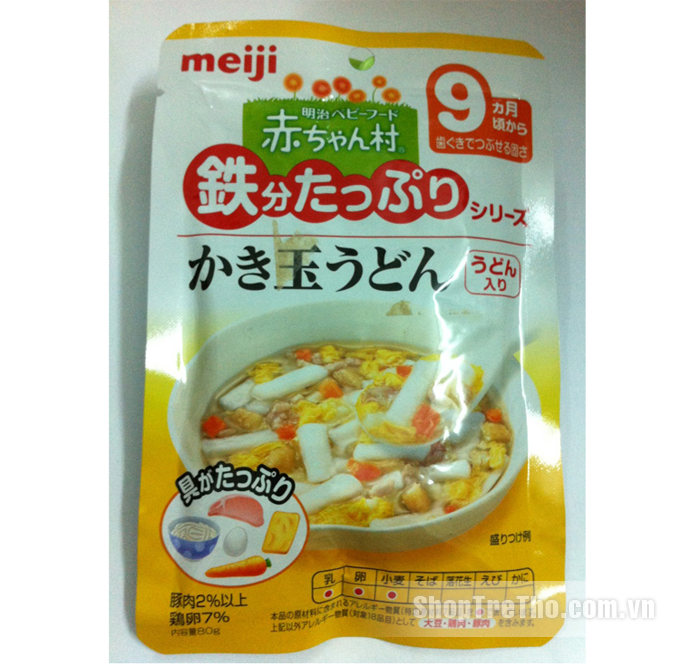 Cháo ăn liền Meiji nhiều vị