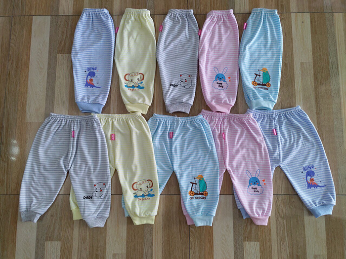Quần nỉ kẻ sọc Carter's (0-12M)