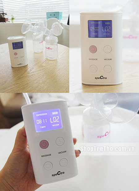 máy hút sữa spectra 9s với thiết kế nhỏ gọn