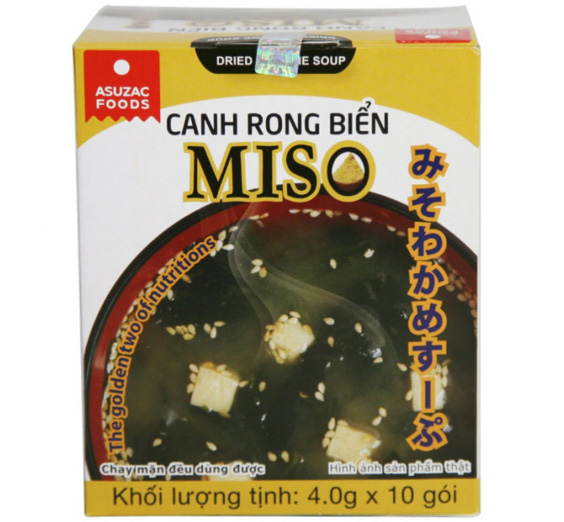 Canh rong biển Miso Asuzac