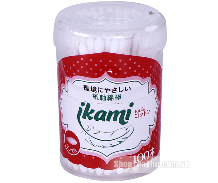 Bông tai Ikami hộp nắp 100 GL02