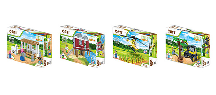 Đồ chơi xếp hình nông trại 9198
