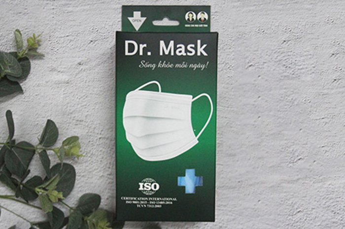 Khau trang y te 4 lop Dr.Mask 30 cai