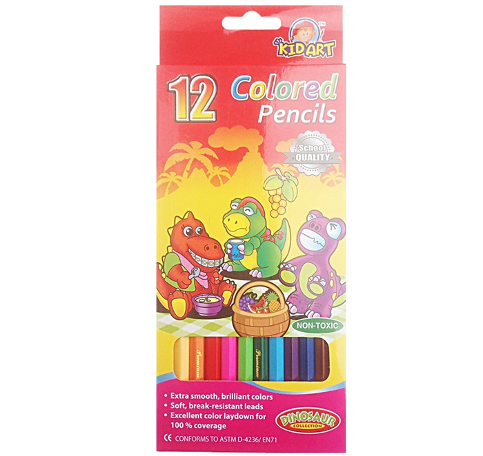 Bút chì màu Kid Art CPL12-A (12 màu)