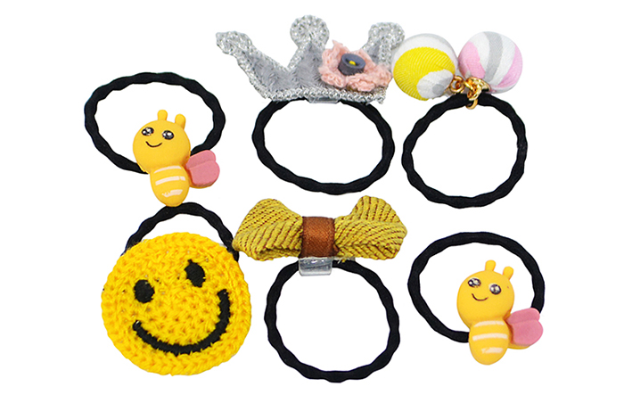 set dây buộc tóc cho bé gái (6pcs/set) 