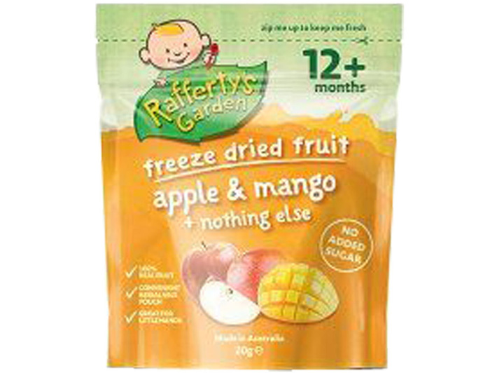 Trái cây sấy Rafferty's Garden - Táo & xoài (12m+) 