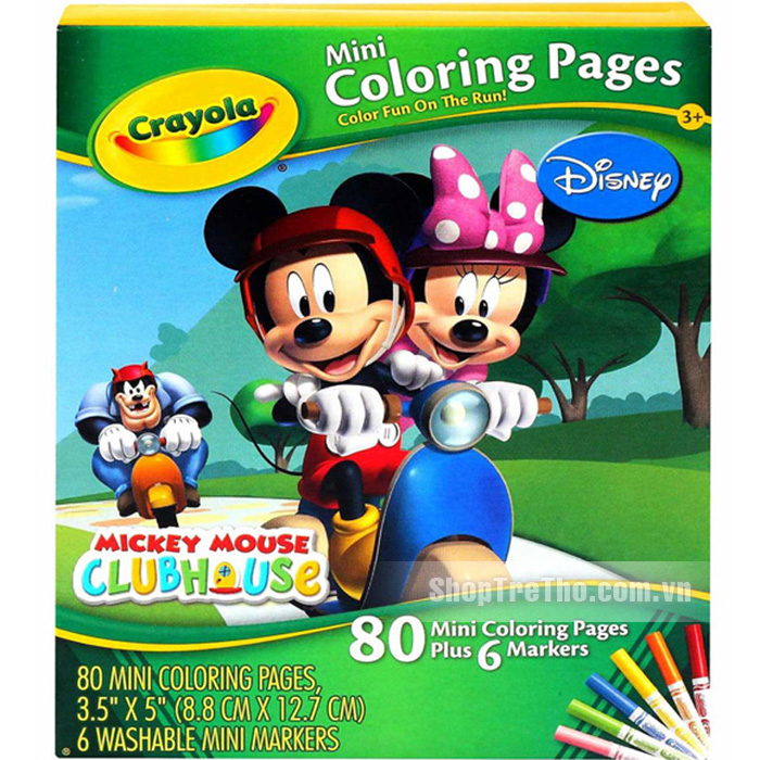Bộ bút màu hình công chúa Crayola