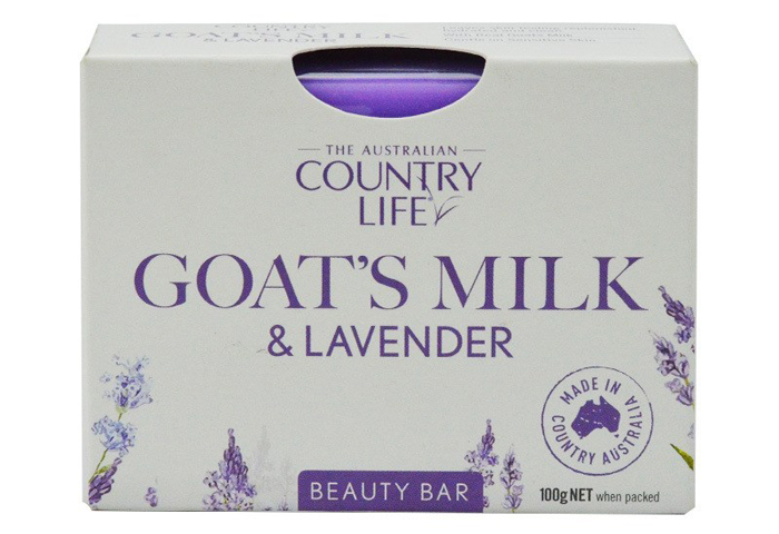 Xà bông Country Life Goats Milk & Lavender 100g (hộp)