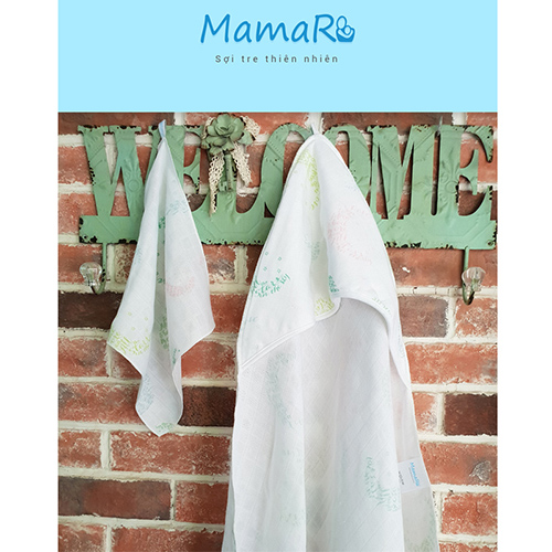Khăn tắm trùm đầu Mamaru HT-6 70x70cm