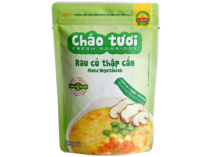 Chao tuoi Cay Thi rau cu thap cam 260g
