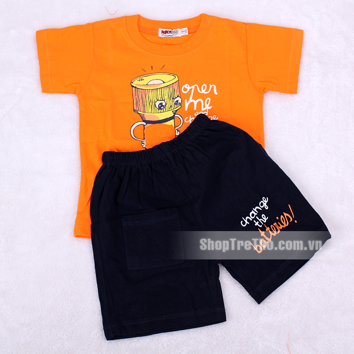 quần áo cotton mùa hè cho bé