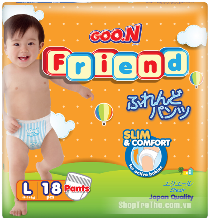 Bỉm quần Goon Friend L18 cho bé