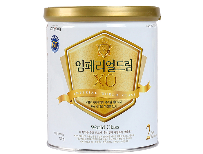Sữa XO số 2 (400g) dành cho bé từ 3-6 tháng tuổi