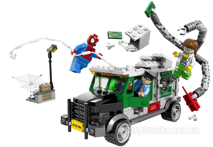 Đồ chơi Lego Super Heroes 76015 - Doc Ock cướp xe chở tiền