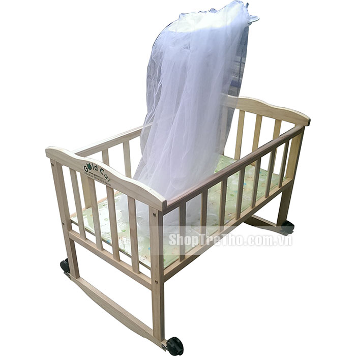 Nôi gỗ thông Goldcat C6