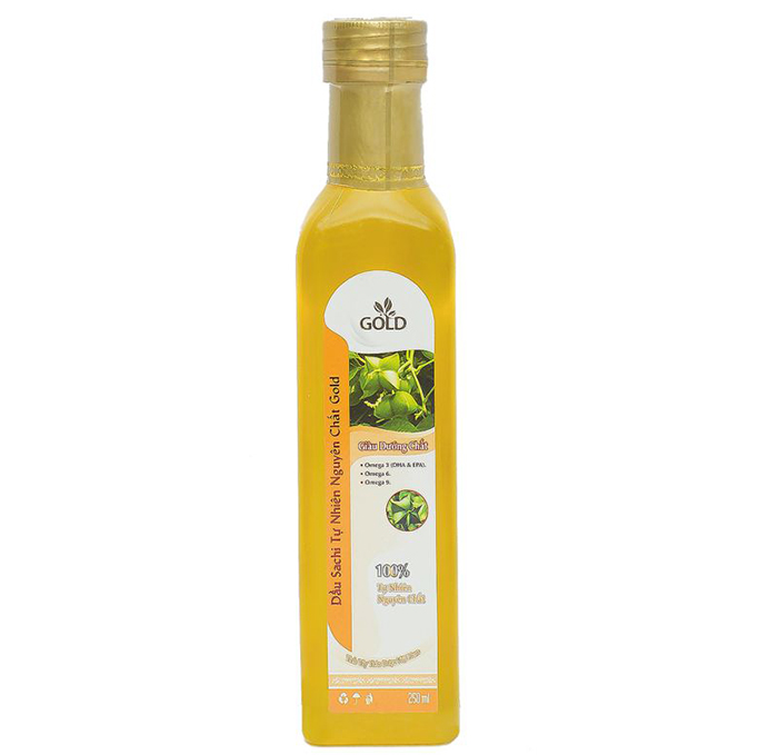 dầu sachi tự nhiên nguyên chất Gold 250ml