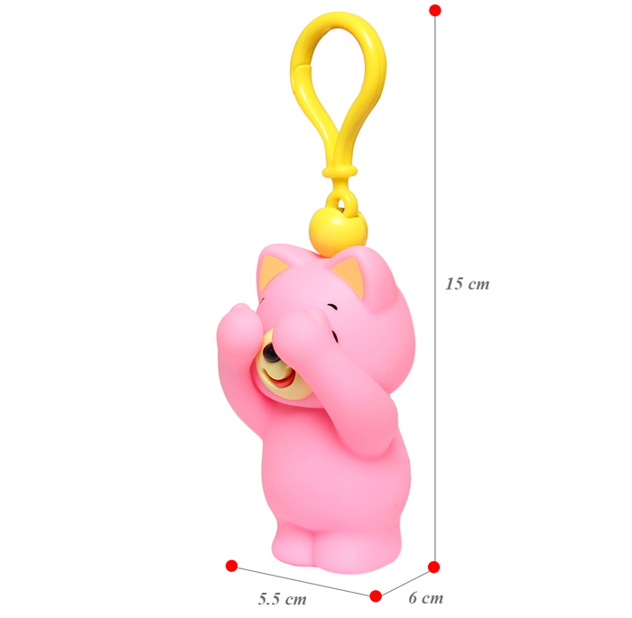 Đồ chơi bóp chíp ú òa Sankyo Toys hình thỏ