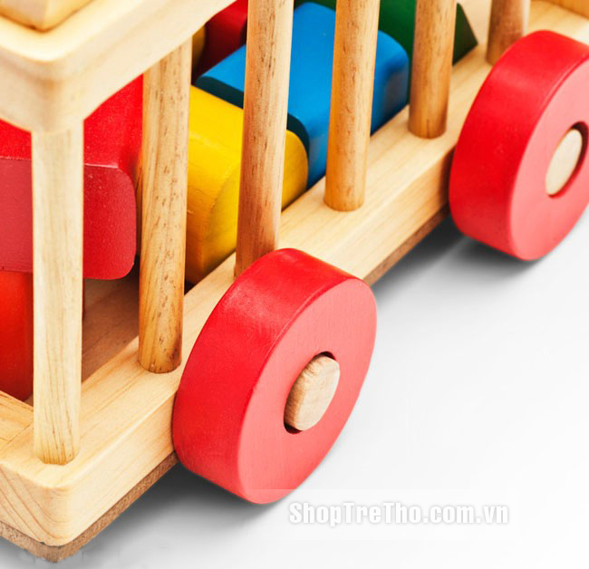 Xe cũi thả hình bằng gỗ