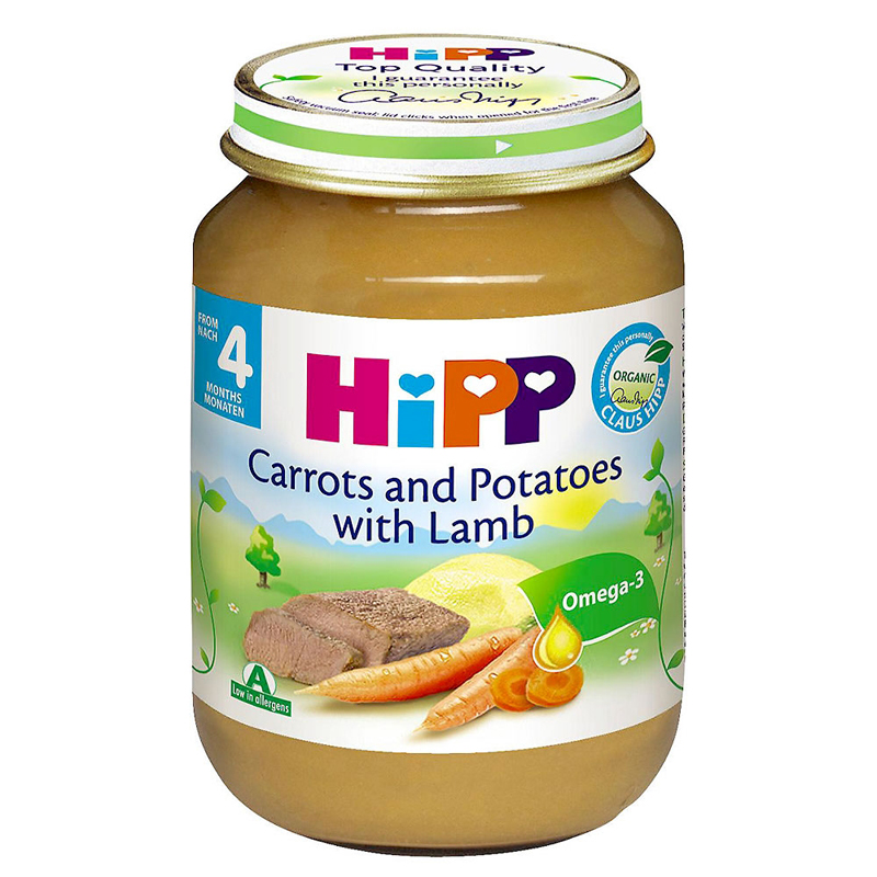 Dinh dưỡng đóng lọ Hipp
