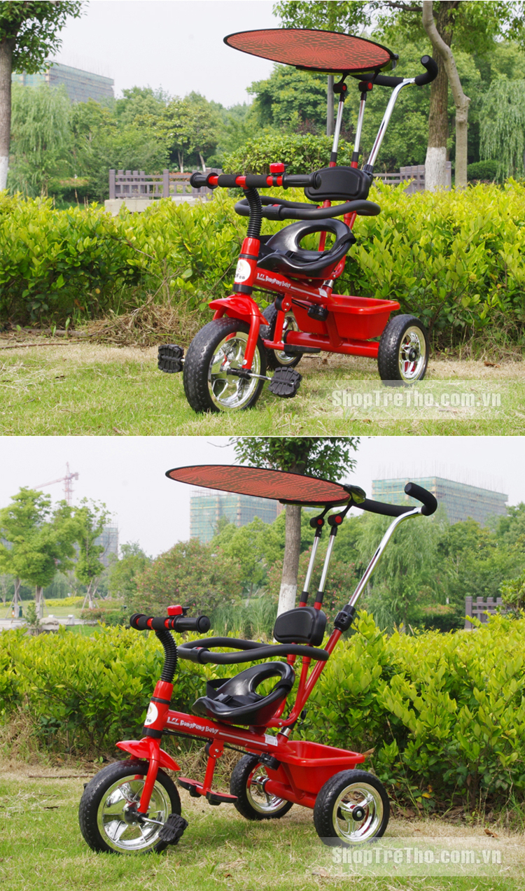 Xe đẩy 3 bánh cho bé T301 nhiều màu