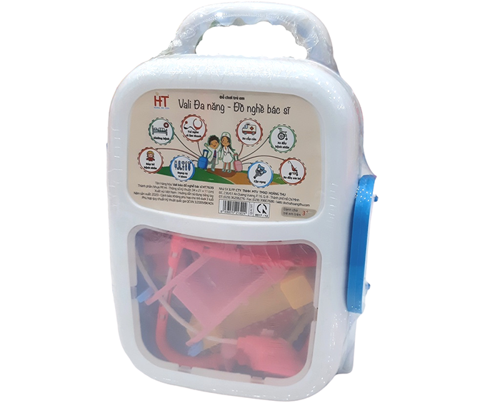 Đồ chơi vali kéo đồ nghề Bác sĩ HT7639