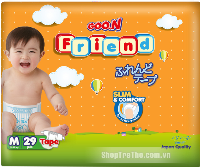 Tã dán Goon Friend M29 cho bé
