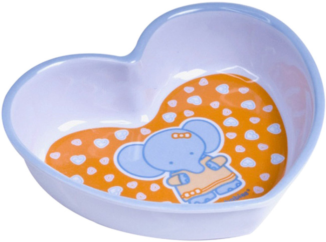 Bát ăn Melamine hình trái tim 9/805