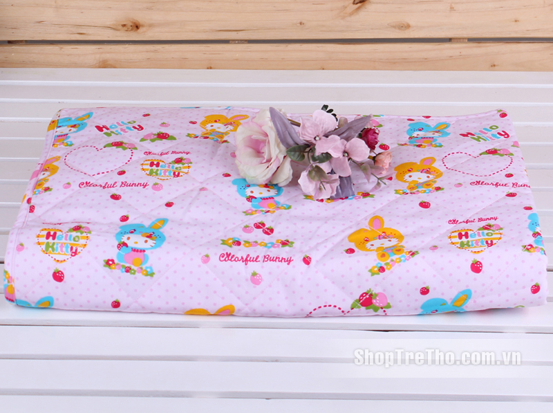 Chăn bế trẻ em Sông Hồng hình mèo Hello Kitty B13-005