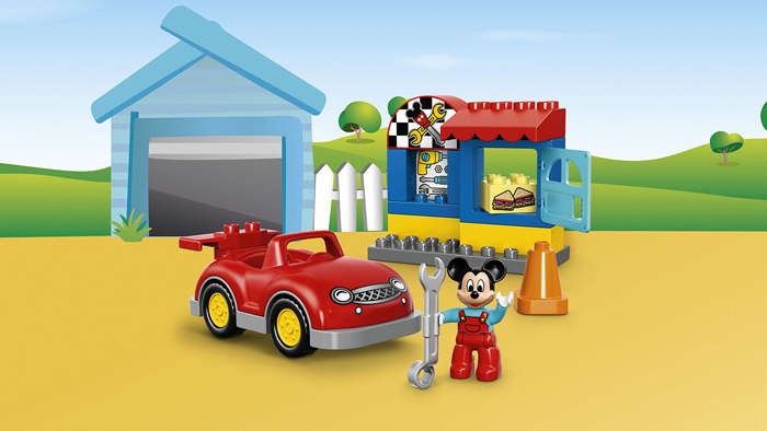 do-choi-xep-hinh-lego-douplo-10829-gara-xe-cua-mickey