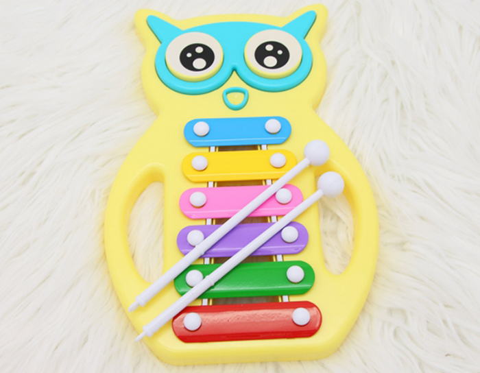 Đàn gõ Xylophone hình cú mèo Toyshouse 0820-TH-FF-0101-B 