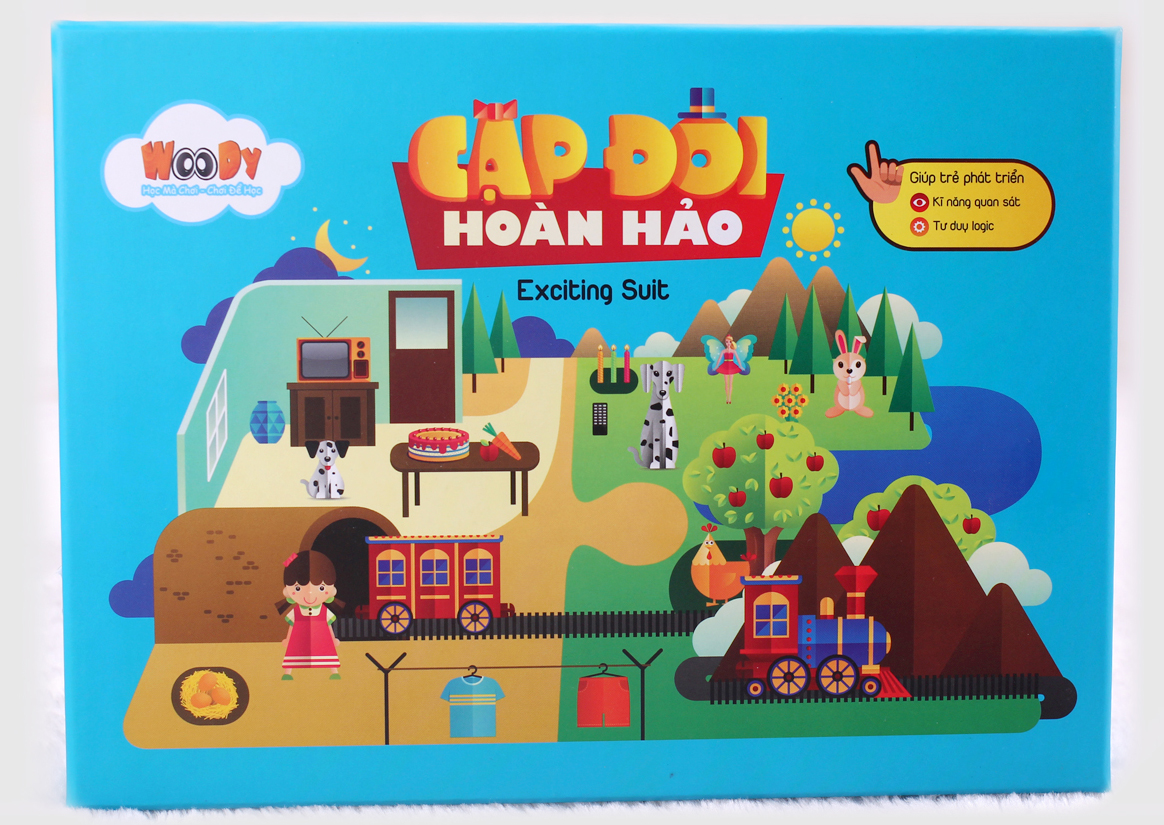 Tranh ghép gỗ - Cặp đôi hoàn hảo