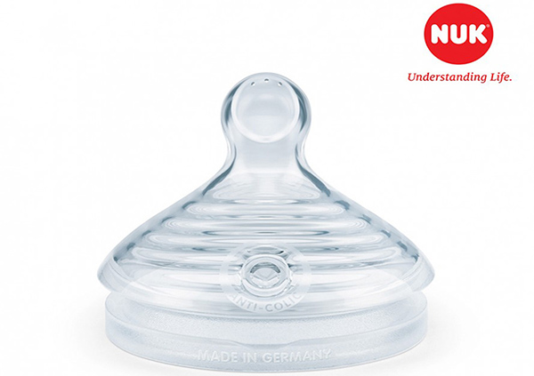 Núm ty silicone Nuk Nature Sense S1 size S