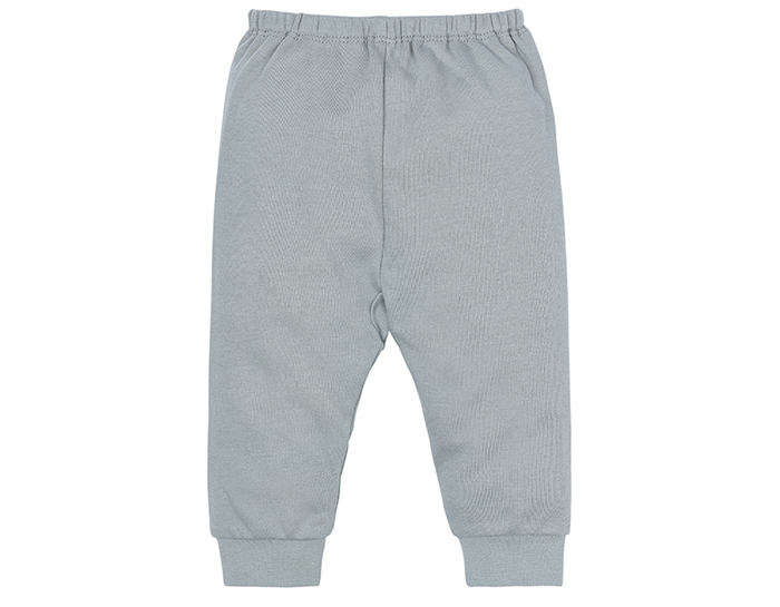 Quần dài đáp đũng bo gấu Lullaby NH674P màu ghi