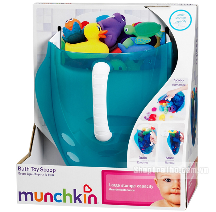 Giỏ đựng đồ chơi nhà tắm Munchkin 31287