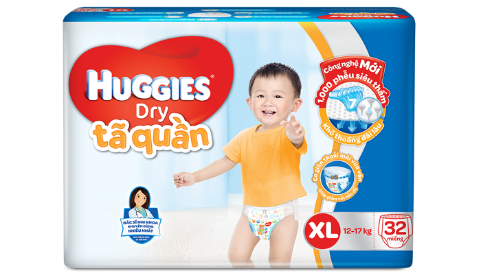 Bỉm quần Huggies XL34
