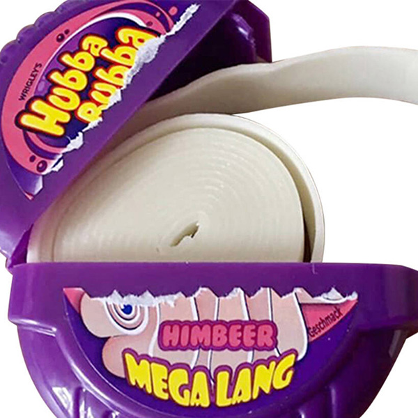 Kẹo gum Hubba Bubba vị mâm xôi 56g